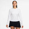 Court Dri-Fit Advantage Longsleeve Damen-Weiß,Weiß