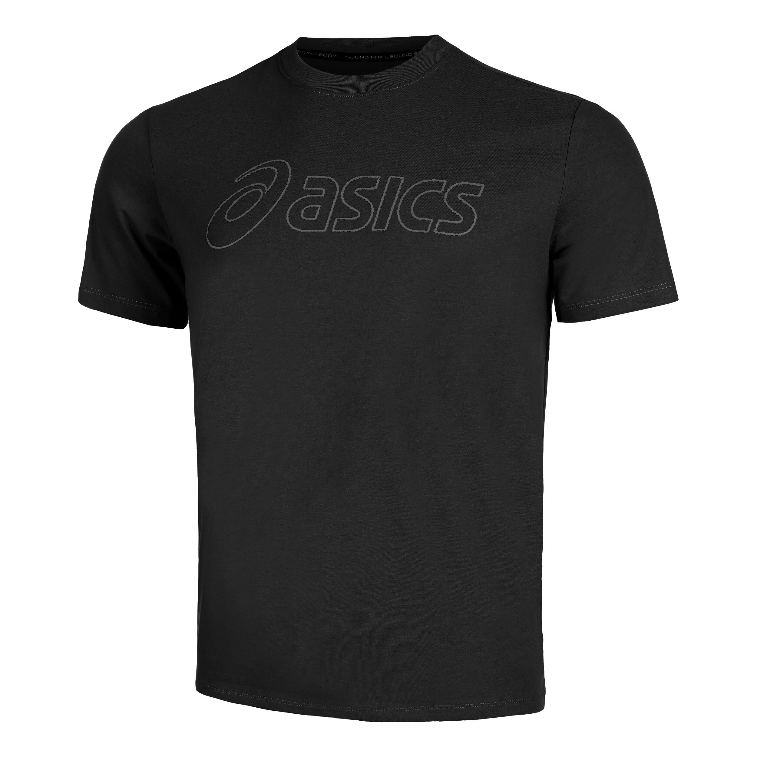 Logo T Shirt Herren Grau