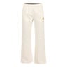Court Polyknit High Rise Trainingshose Damen-Creme