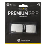 Tennis-Point Basisgriffb&auml;nder Tennis-Point Premium Grip Perforated 1er Pack-Wei&szlig;