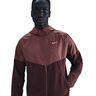 Miler Laufjacke Herren - dunkelrot, bronze