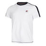 Elias T-Shirt Herren-Weiß,Dunkelblau