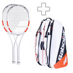 Babolat Schl&auml;gerpaket Babolat Pure Strike 100 Turnierschl&auml;ger