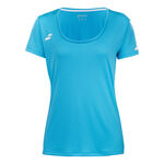 Babolat Bekleidung Babolat Play Cap Sleeve T-Shirt Damen-Türkis
