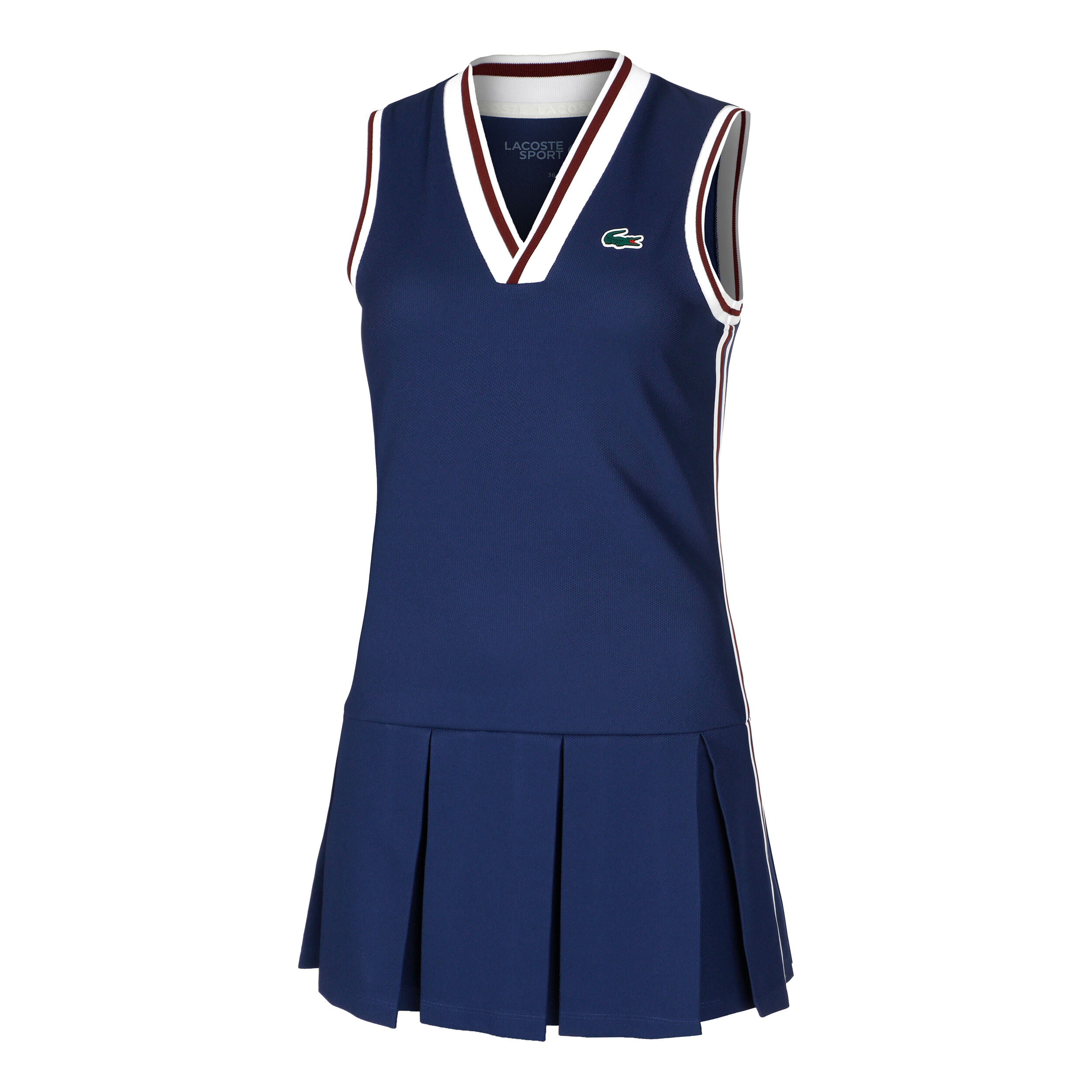 Lacoste Heritage Kleid Damen Dunkelblau Mehrfarbig online kaufen