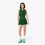 Lacoste Bekleidung Lacoste Kleid Damen - dunkelgrün, 