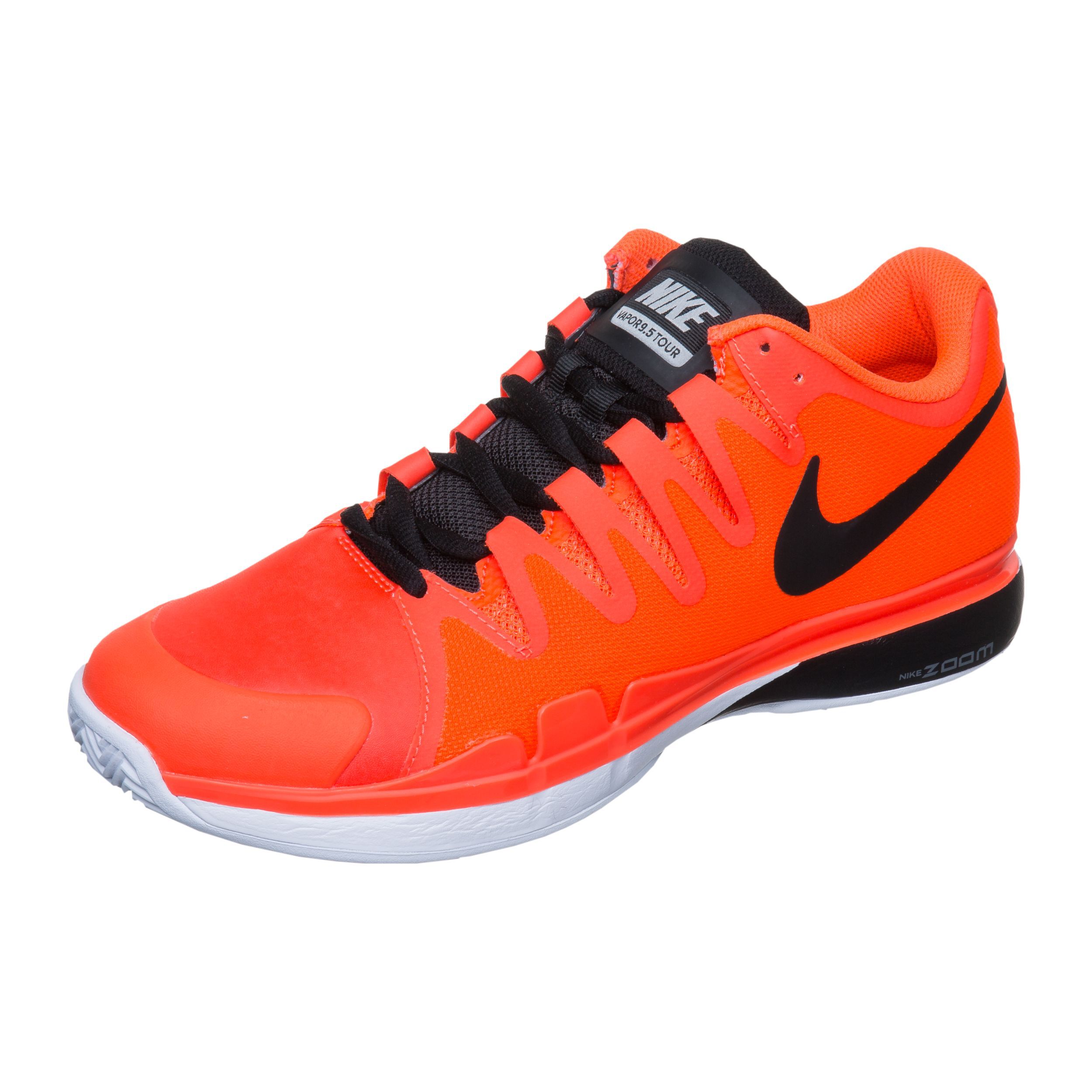 シューズ(男性用) Nike Zoom Vapor 9.5 Tour 27cm Nike Roger Federer Zoom Vapor 9.5 Tour Sandplatzschuh Herren Rot