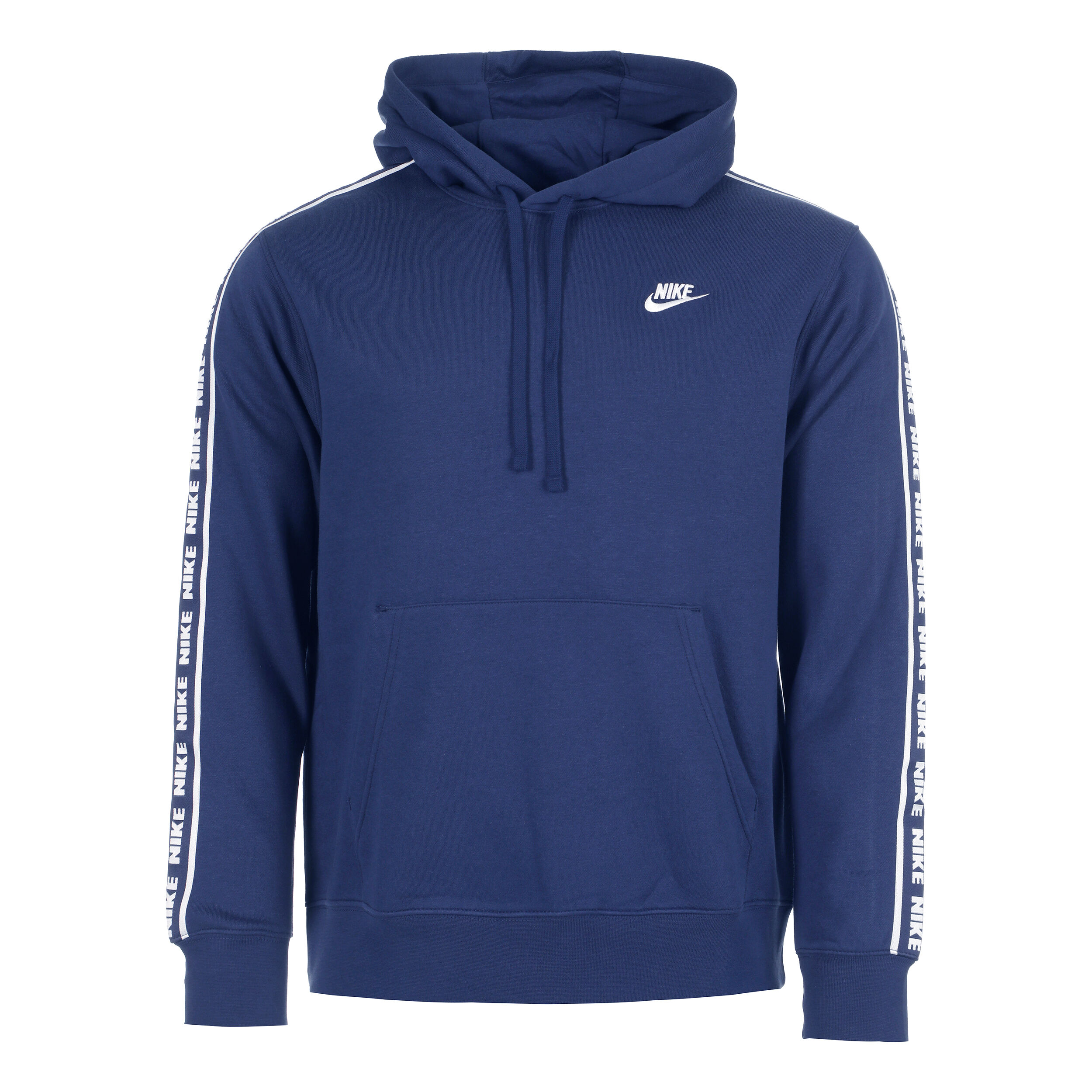Nike Club Fleece GX Trainingsanzug Herren Dunkelblau WeiB online kaufen Tennis Point DE