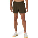 ASICS Bekleidung ASICS Road 5in Laufshorts Herren-braun, grün