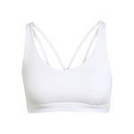 adidas Bekleidung adidas All Me Essentials Ms Sport-BH Damen-Weiß