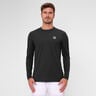 Crew Roundneck Longsleeve Herren-Schwarz