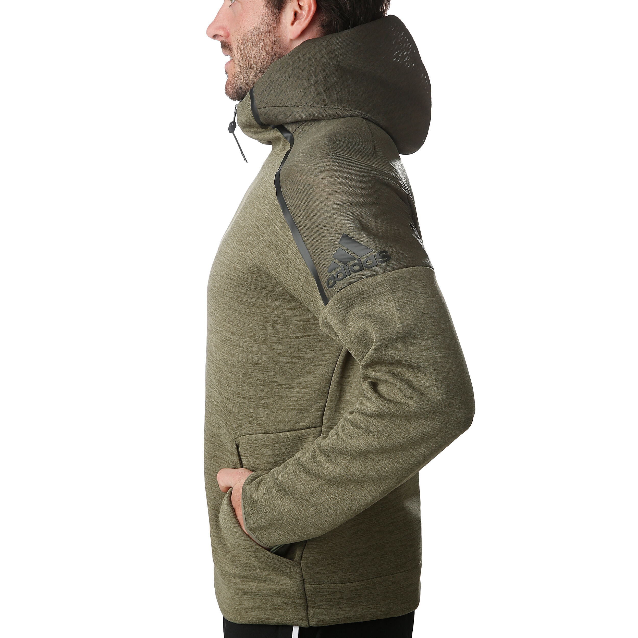 adidas Z.N.E. Mesh Sweatjacke Herren Khaki, Schwarz online adidas Z.N.E. Mesh Sweatjacke Herren Khaki, Schwarz online