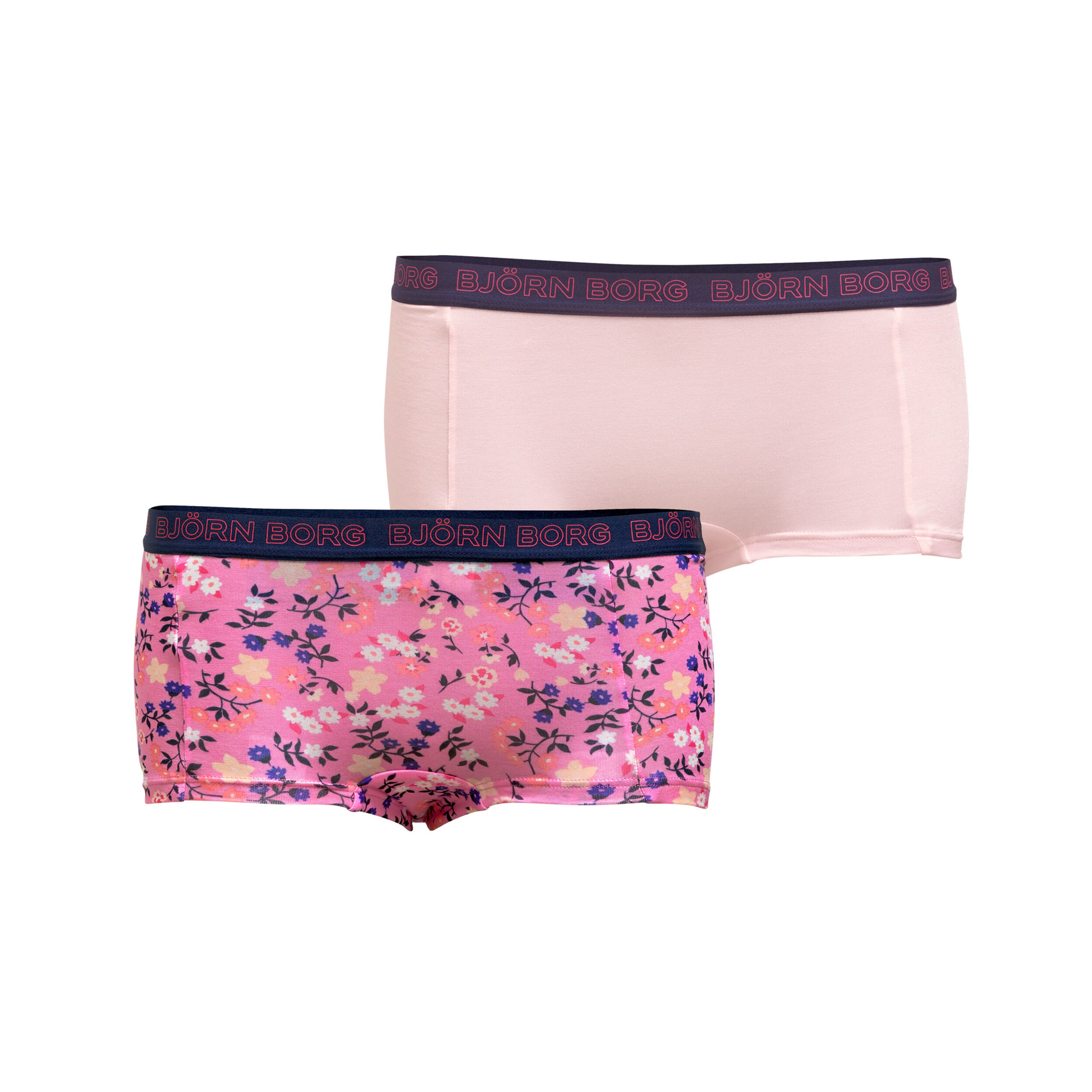 Meadow Mia Mini Shorts 2er Pack Damen Rosa Pink