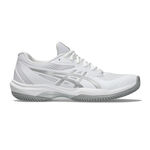 ASICS Tennisschuhe ASICS Game FF Sandplatzschuh Damen - wei&szlig;, silber