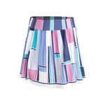 Lucky in Love Bekleidung Lucky in Love Retrospective Pleated 14 Rock Damen-Weiß,Mehrfarbig