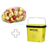 Tennis-Point Stage 3 60er Polybag plus Balleimer eckig