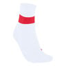RU Compression Stabilizing Kompressions-Socken Herren-wei&szlig;, rot