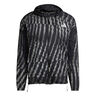 Adi365 High Visible Laufjacke Herren-Schwarz,Silber