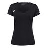Play Cap Sleeve T-Shirt Damen-Schwarz