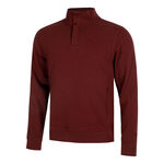 Wilson Bekleidung Wilson Tennis Club 1/2 Zip Mock Sweatshirt Herren-berry