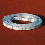 Tegra Platzbedarf Tegra Ideala Spannlinie 12,8m X 4cm Ersatz,Mittellinie-Wei&szlig;