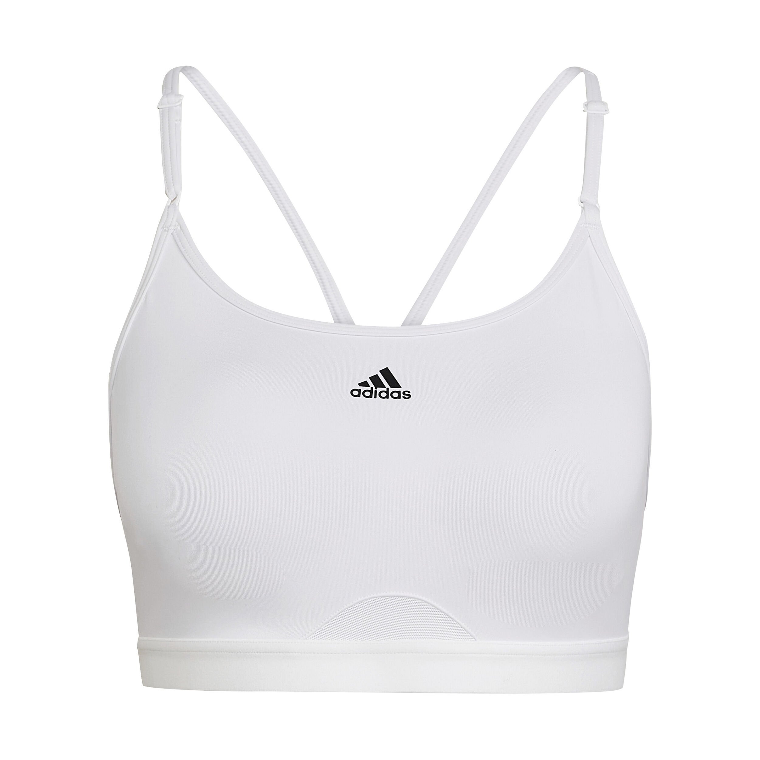 Aeroreact Low Support Padded Sport BH Damen WeiB