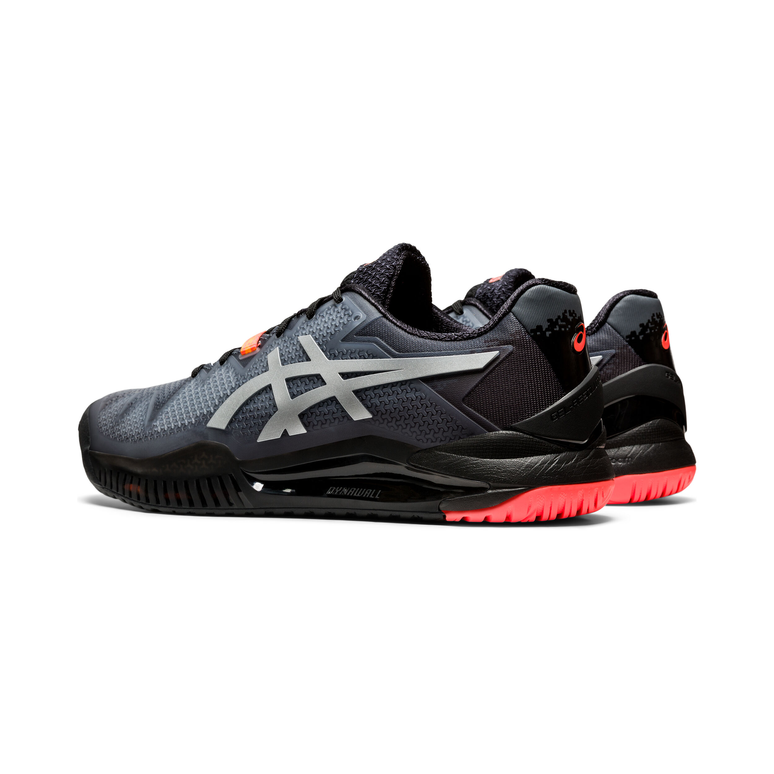 ASICS Gel Resolution 8 L.E. Allcourtschuh Herren Dunkelgrau Schwarz online kaufen Tennis Point DE