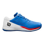 Wilson Tennisschuhe Wilson Rush Pro Ace Sandplatzschuh Herren-Blau