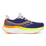 Saucony Laufschuhe Saucony Triumph 23 Neutralschuh Herren - blau, zitronengelb