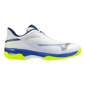 Bild von Wave Exceed Court Sandplatzschuh Herren - wei&szlig;, blau