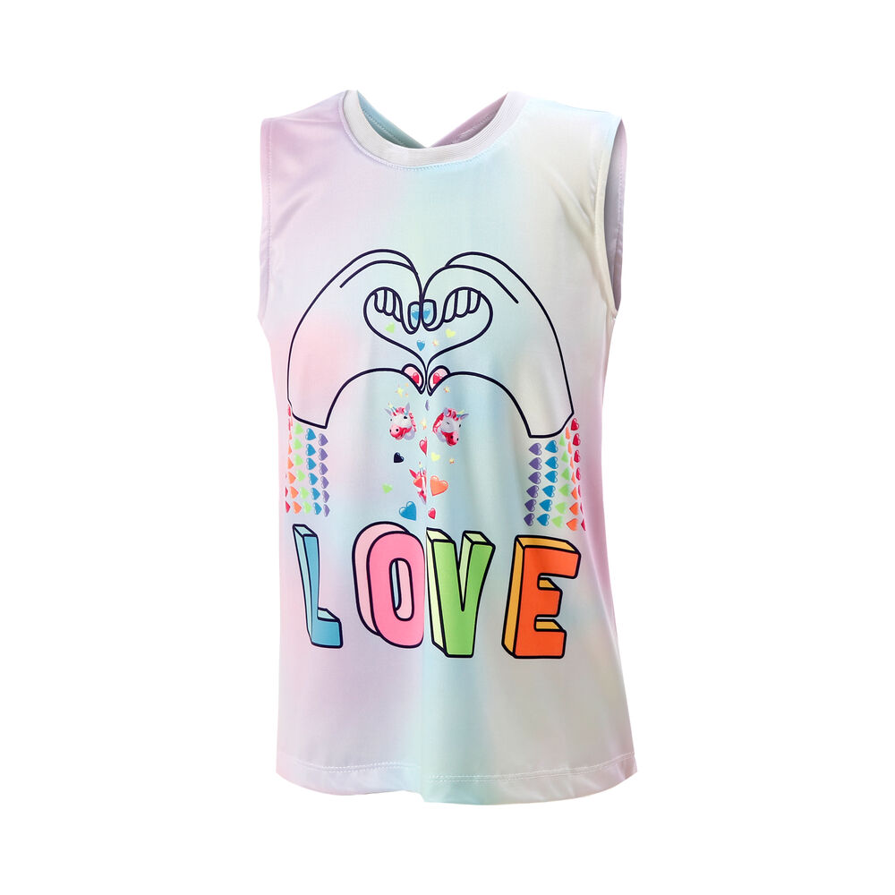 Animoji Love Tie Back Tank-Top Mädchen