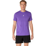 ASICS Bekleidung ASICS Road Seamless Laufshirt Herren-lila