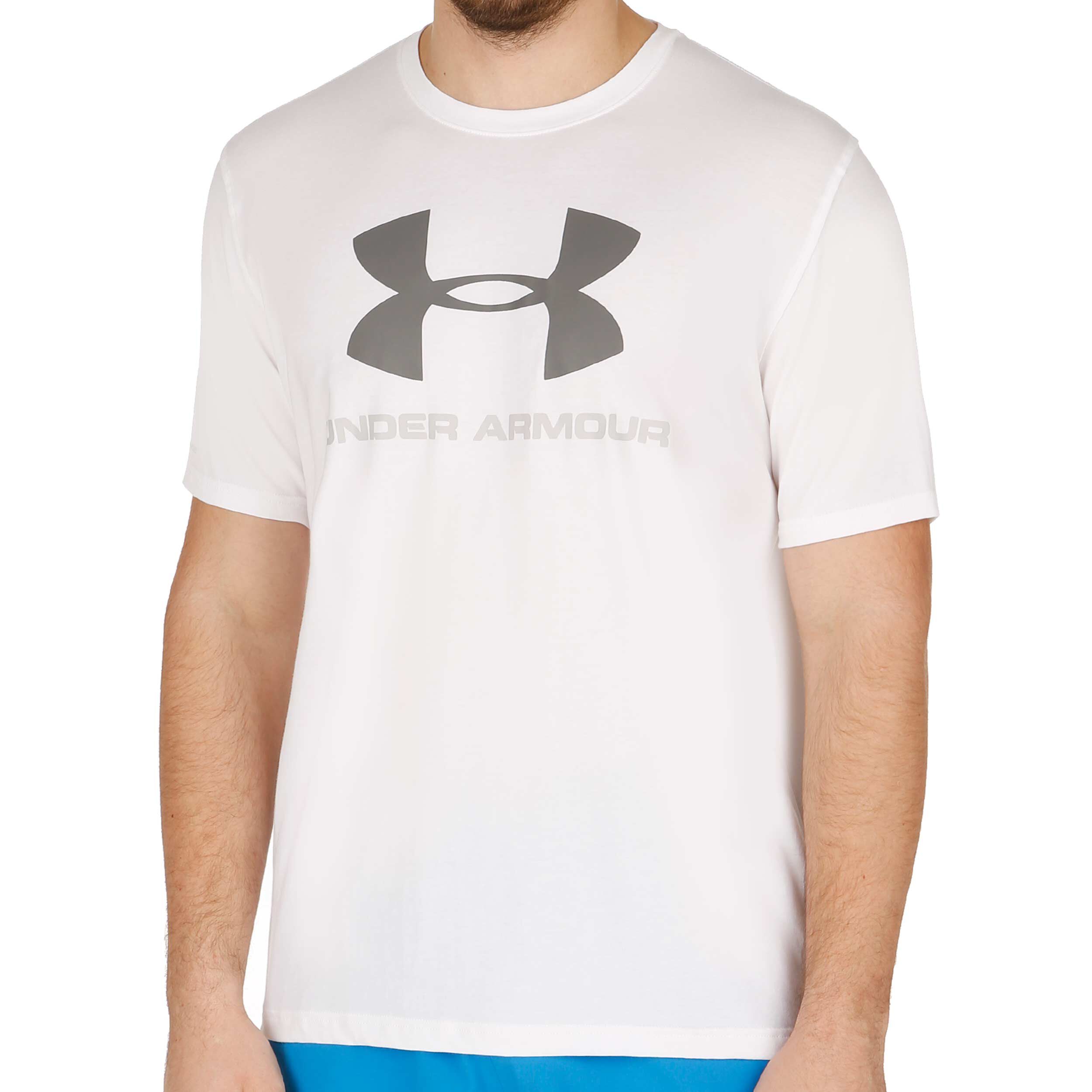 Under armour charged cotton sportstyle logo top