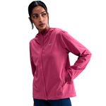 Nike Bekleidung Nike Swift Laufjacke Damen - berry, silber