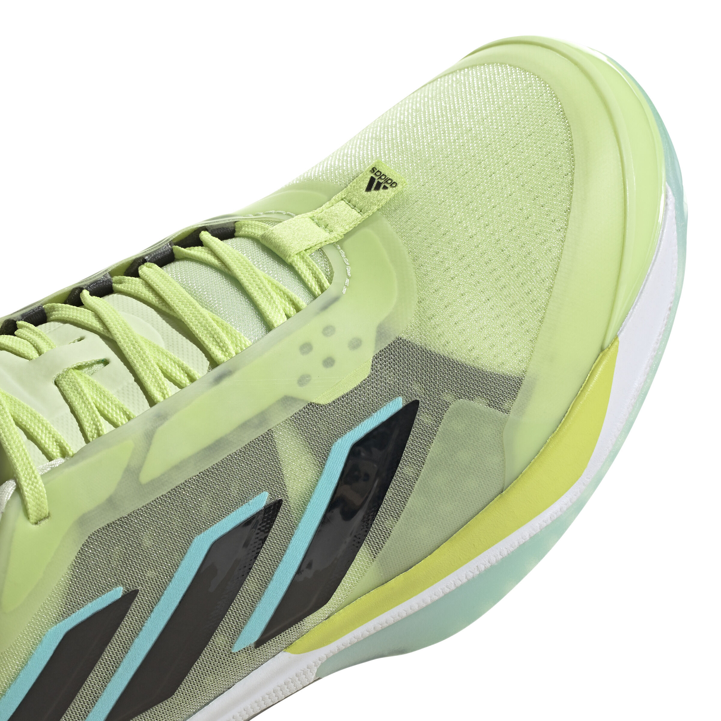adidas Avacourt Allcourtschuh Damen Neongrun Schwarz online kaufen Tennis Point DE