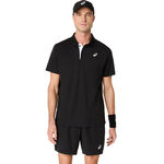 ASICS Bekleidung ASICS Court Polo Herren-Schwarz