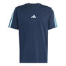 3Stripes Tee T-Shirt Herren - dunkelblau, hellblau