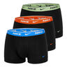 Everyday Cotton Stretch Boxer Short 3er Pack Herren-Schwarz,Hellgrün