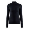 Core Dry Active Comfort Half-Zip Longsleeve Damen-Schwarz