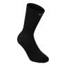 Fast Lightweight Crew Laufsocken Unisex - schwarz, grau