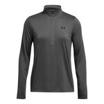 Under Armour Bekleidung Under Armour Tech 1/2 Zip Longsleeve Damen-Grau