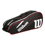 Wilson Wilson Advantage III Six Schl&auml;gertasche-Schwarz,Wei&szlig;