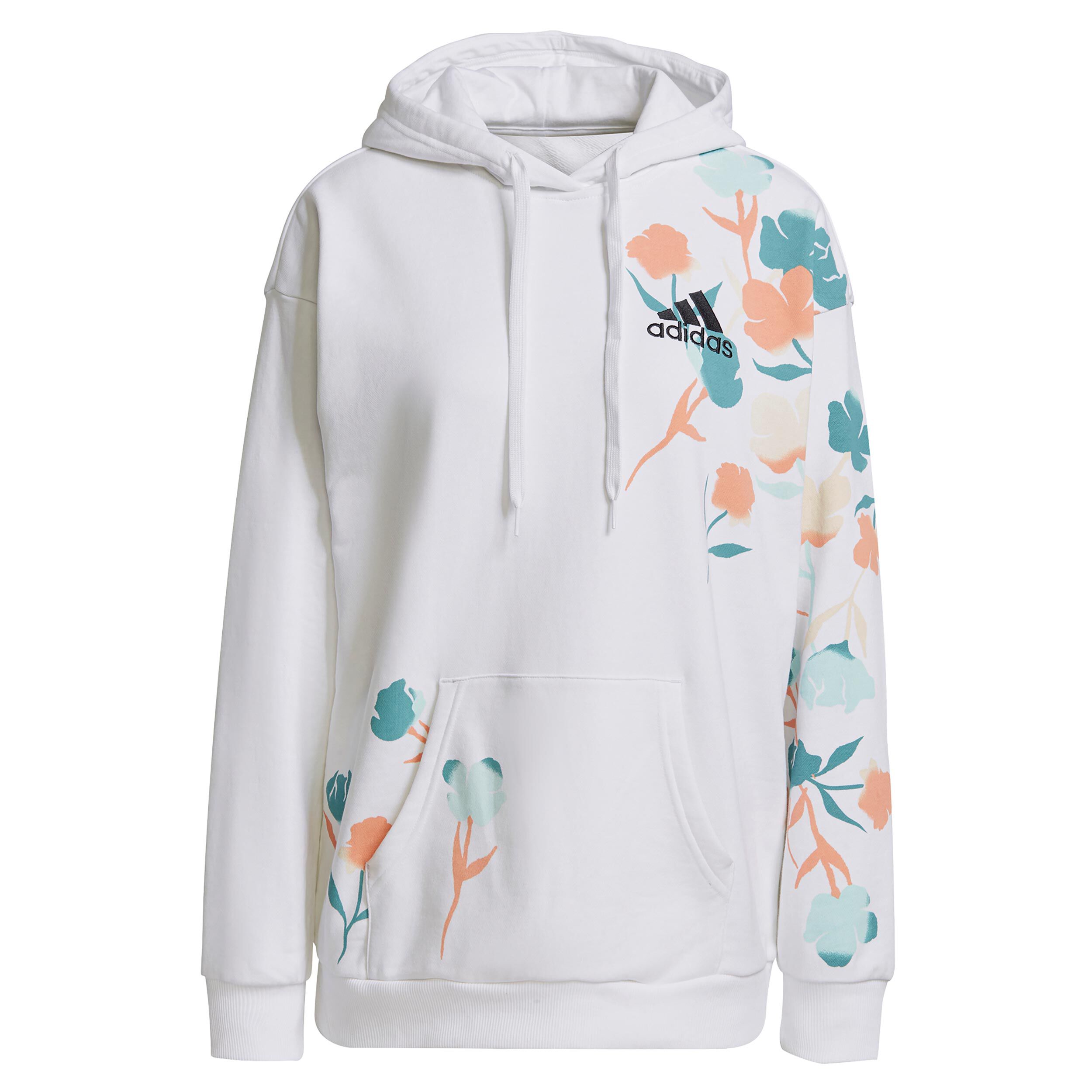 Adidas hoodie damen weiß discount