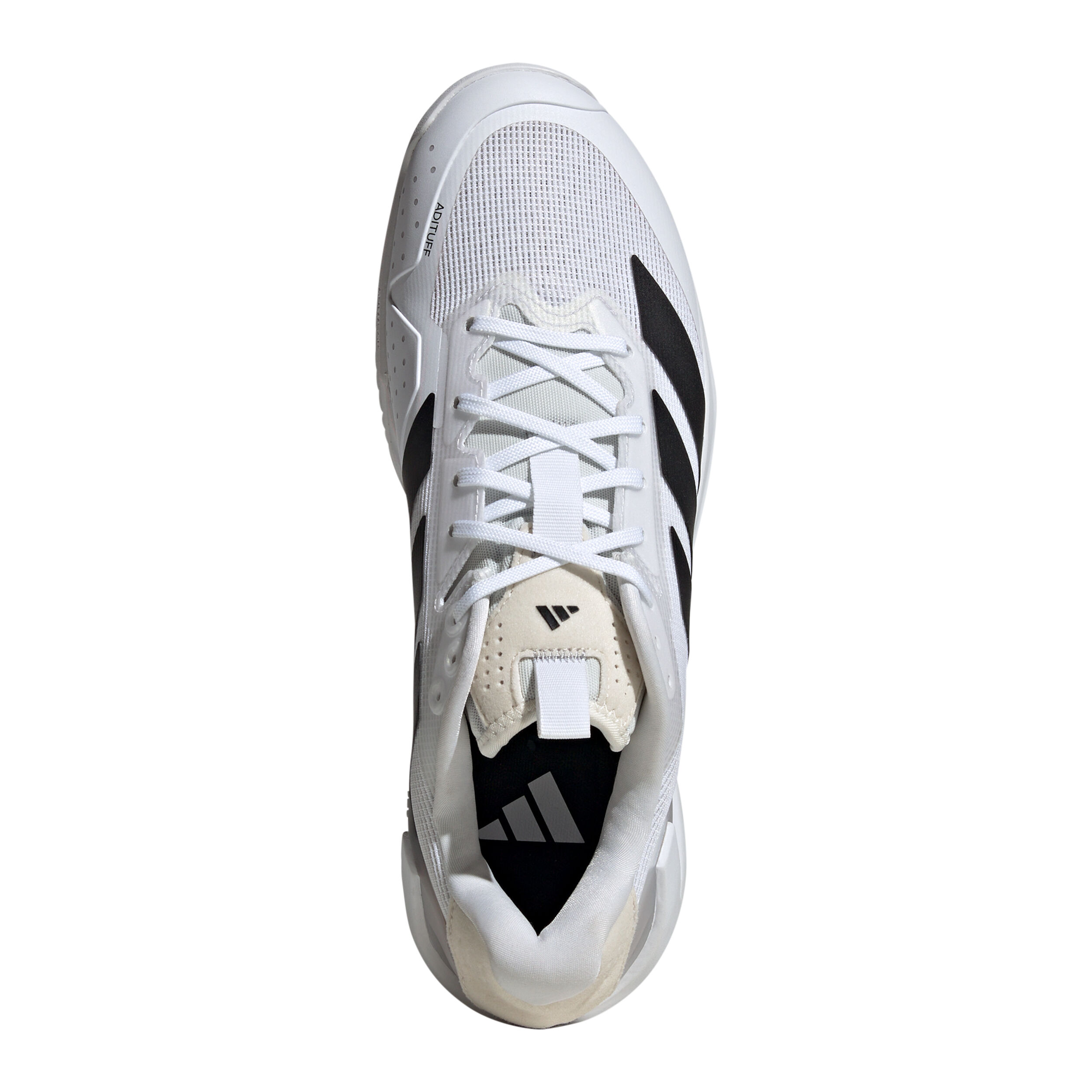 Adidas men's adizero ubersonic 3.0 tennis shoes black and white cheap