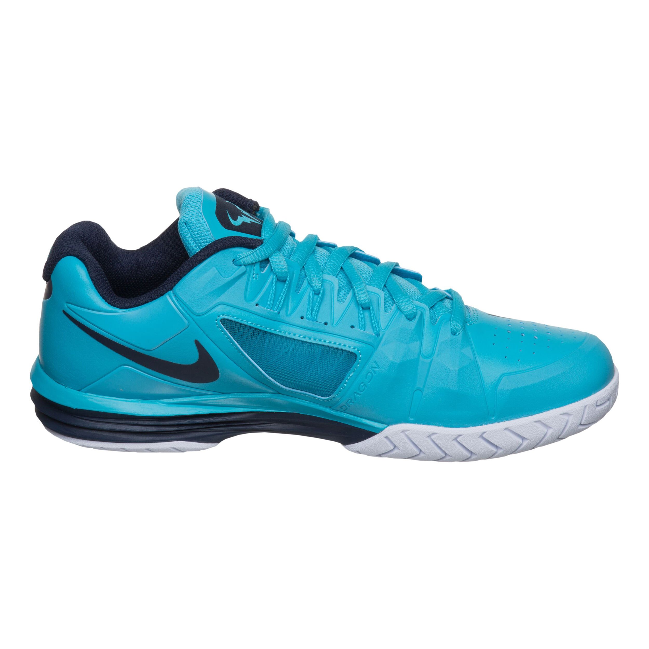 Rafael Nadal Lunar Ballistec 1.5 LG Quickstrike Limited Edition Allcourtschuh Herren T rkis Dunkelblau