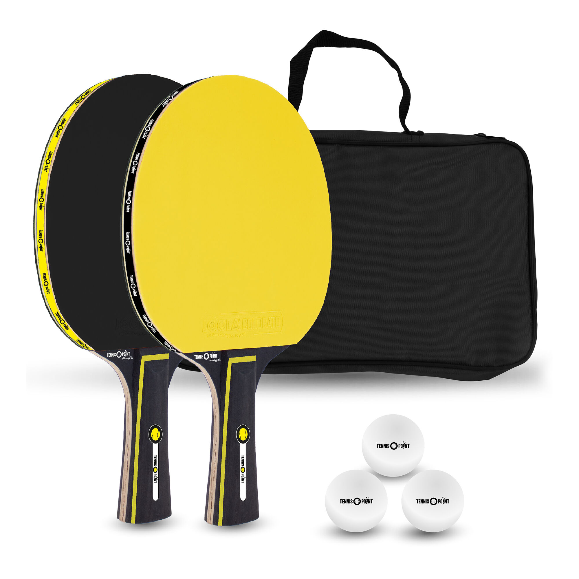 TennisPoint TischtennisSet Gelb, Schwarz online kaufen Tennis Point DE