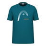 Carl T-Shirt Herren-Petrol