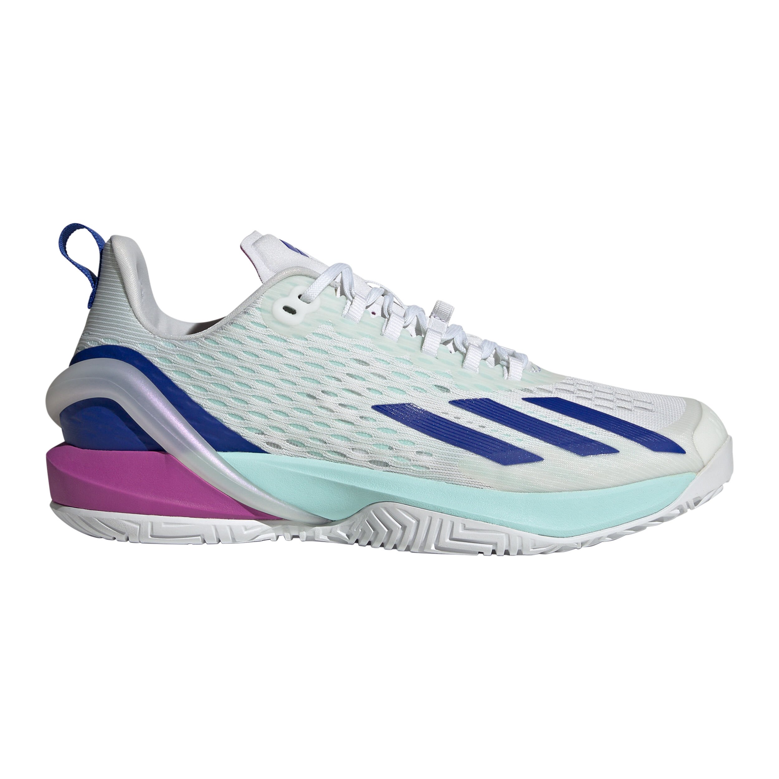 Adizero Cybersonic Allcourtschuh Herren WeiB Mint