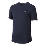 Nike Bekleidung Nike Court Dry T-Shirt Jungen - dunkelblau, weiß