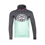 BIDI BADU Bekleidung BIDI BADU Bassem Lifestyle Hoody Jungen - dunkelgrau, mint